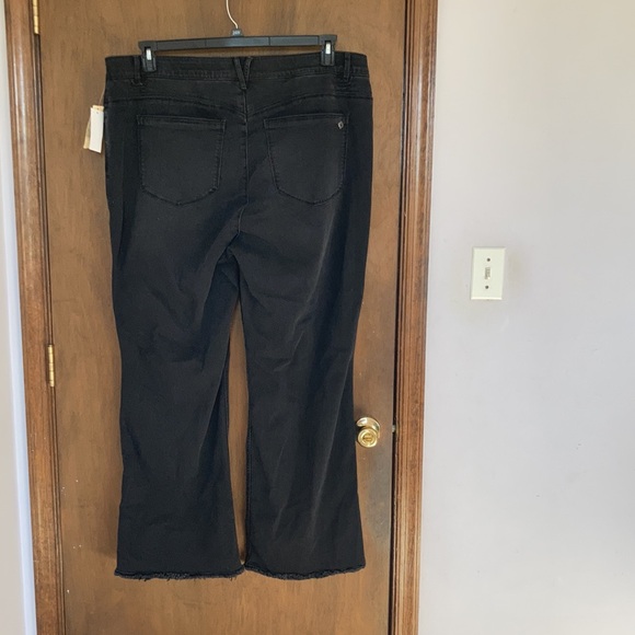 Democracy ab solution high rise itty bitty more boot jean raw hem 22W - Picture 14 of 17